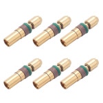 3단 피스톤 헤드, 고압 구리 펌프 부품, 6mm, 30Mpa, 6 개 : 진성글로벌로지스20