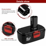 장인 교체용 19.2V 배터리 다이하드 C3 315.115410 120235021 130279005 밀리암페어) 1323903 드릴 11375 315.11485 2팩(3600, : 글직나