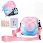 인스탁스 미니 12 11 41 SE EVO 99 7 즉석 카메라용 WOGOZAN 액세서리... 가방 미니 필름 앨범 테두리 스티커 블루 핑크 수채화 : 프라임딜79