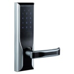 전기 모티스 스마트 잠금장치 터치스크린 디지털 비밀번호 도어락 키 포함 : 청운전자