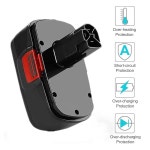 C3 장인을 위한 Orstaimer 2팩 3.5Ah 19.2V 다이하드 1323903 11375 무선 배터리 Ni-MH 130279017 315.11485 1323517 315.1 : 글직나