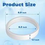 델루샤카 풀 다목적 타이어 C10 폴라리스 180 280 360 380 3팩 교체 : 구마 store