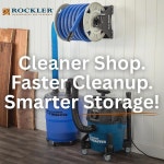 로클러 샵 진공 호스 릴 - 스틸 집진기 설치가 1-1/2인치 텐션 간편한 포함 액세서리 가능한 보유 연장 조절 프레임 노브, 40인치 마운트 : 글직가