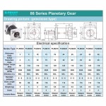 Nema34 스텝퍼 모터 유성 감속비 116 유성 기어 86 모터 정밀 토크 하이 퀄리티 6  8 아크민 : 랜선 Market