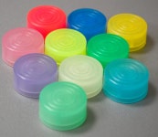 TRUE DYNA 트루다이나 이펙터 스위치 모자 The Effector Footswitch Hat 축광 타입 5개 세트 EFSH-02-B : kono-kono