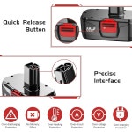 2팩이 4500mAh C3로 업그레이드됨 19.2V 장인용 배터리 120235021 전동 1323903 315.11485 11375 무선 130279005 지원 교체, 공구 113... 