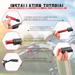 이스트 라 튜브리스 자전거 타이어 수리 키트 펑크나 평평한 수리를 위한 플러그 : 구마 store