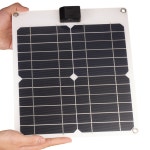 50W 썬파워 휴대용 태양광 패널 5V 12V 태양 전지판 USB 안전 안정화 충전기 파워 뱅크 휴대폰 야외 캠핑 가정용 RV : 하파파 프리미엄 리치 마켓