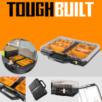 공구왕황부장 터프빌트 스텍테크 공구함 멀티 부품함 공구 부품 보관함 TB-B1-O-10 : 주식회사 대양상사
