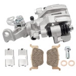 혼다 랜처 420 루비콘 500 520 린콘 650 680 파이오니어 700, OEM # 43150-HL3-A01 43150-HN8-006용 리어 브레이크 캘 및 소결 패드... 