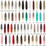 아리엘 컬 헤어 워터 웨이브 트위스트 크로셰 헤어 합성 크로셰 브레이드 옹브레 블론드 아프로 컬 딥 웨이브 브레이드 익스텐션 : 나디아백구스토어