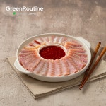 국내산 대청도 홍어회 프리미엄 세트 1kg + 홍어애 500g : 그린루틴