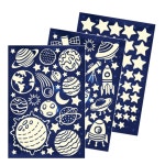 야광별3PCS 별여행 GS-6605 스티커 데코스티커 천장스티커 인테리어스티커 야광스티커 우주스티커 우주야광스티커 문구용스티커... 