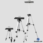 민감한 프로젝터 브래킷 휴대용 삼각대 조정 가능한 다기능 안정적인 가정용 텔레스코픽 미니 트레이 : 서대소소온