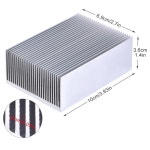 ZK30 1pc 알루미늄 방열판 Led 트랜지스터 IC 모듈 용 냉각 100 69 36mm : 메종비너스