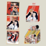 올드 시안 19 일 골든 크림슨 머치 플래시 배지 He Tian Mo Guanshan Yi 캐릭터 아크릴 카드 보너스 아트보드 포함 : lanamoly1