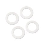 Urnkowy 4팩 화장실 플러시 밸브 실리콘 씰 토토 THU440 A THU451 THU826 u2013A 10A THU407 81mm OD / 54mm ID 개스킷용 : 구마 store