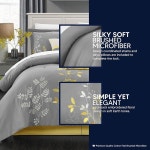 블리스 가든 이불 세트, 킹, 옐로우 8피스 Brown Queen : 라들딜리버리