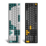 가츠 X108 보글보글 멤브레인 저소음 독거미 레트로 게이밍 사무용 유선 키보드 : 몬스타기어