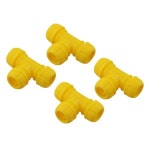 관개 시스템 호스 티 스플리터 간편 설치 커넥터 물 흐름 사용자 친화적 : 성연전기