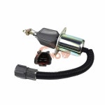 굴삭기 예비 부품 12V 연료 불꽃 차단 솔레노이드 129953-77811 : 요용이스토어