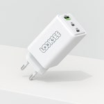 룩씨 65W GaN PD PPS QC 초고속 3포트 멀티 충전기 어댑터 화이트 : 모디스몰