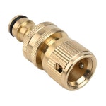 황동 호스 퀵 커넥터 세트 정원 관수 시스템 피팅 작업용 : 성연전기