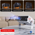 다기능 프로젝터 스탠드 범용 천장 브래킷 벽걸이형 책상 테이블 홀더 : 서대소소온