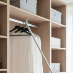 옷걸이스틱 길이조절 의류매장 가제트팔 세탁소 옷집게장대 옷걸이 집게 : 살림zip