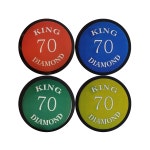 당구팁 킹70 다이아몬드 R각 (50개입) 당구장 용품 : 파람 PARAM