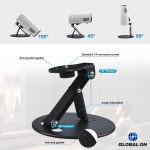 프로젝터 마운트 1/4인치 범용 나사가 있는 다기능 홈 시네마 놀이방 사무실용 스탠드 : 서대소소온