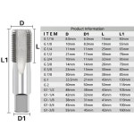 고속 스틸 인치 미국 파이프 테이핑 나선형 스레드 탭 1/8 1/4 3/8 5/8 7/8 1/2 3/4 G1 나사  도구 : 도레비샵