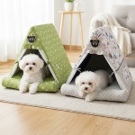 호호펫 티피하우스 사계절 강아지집 대형 : 호호펫