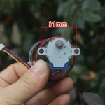 4 상 5 선 기어 스테퍼 모터 5V 24BYJ48 감속 비율 64 1 단일 칩 컴퓨터/카메라 모니 : Fred Market14