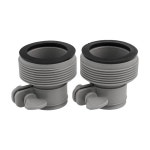 INTEK 펌프 시스템용으로 맞춤 제작된 호스 어댑터 쌍은 양쪽 끝의 B형 크기 사이에서 효율적으로 전환됩니다. : 성연전기