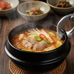아림미트팩토리 차돌된장찌개 800g 밀키트 차돌박이 된장찌개 집밥 : 아림미트팩토리