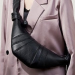 유럽여행가방 양가죽 크로와상백 크루아상백 여행용 크로스백 : 더제이안나 공식몰