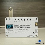 M07K-다기능 FM 송신기 Bluetooth USB 라디오 76MHZ-108Mhz 수신 및 전송 AUX : 서대소소온