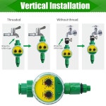 관개용 물 타이머 컨트롤러 정원 전자 프로그래밍 급수 수도꼭지 호스 : 성연전기