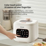 최신 다채로운 디지털 터치 스크린 다기능 3L 저당 비주얼 전기 밥솥 3~5인용에 적합 : 트레이드셀38