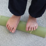 [국산・튼튼한 2절 첨부]아오타케 밟기 방충제·곰팡이 방지제 불사용 무도장 천연 대나무 그대로 밟아 : regalo shop