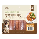 펫트리츠 행복하개 강아지 대용량 간식 치킨쌀스틱, 300g, 1개 : 펫트리츠