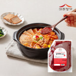 고추명가 김치찌개 2kg + 된장찌개 2kg 소스 업소용/식당용 양념 대용량 : 정의의기사 식자재도매