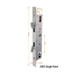 2085 2885 3585 4585 알루미늄 미닫이 문을 걸이를 가진 자물쇠 몸 똑똑한 장붓구멍 : 스윗폭스