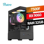 피씨스토어 AMD 베스트 아이온2 게이밍 PC 라이젠5 7500F RX 9060 (32GB, M.2 500GB) 조립 데스크탑 컴퓨터 본체 : 피씨스토어