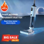 가정용 음성 제어 자가 청소 기능을 갖춘 무선 스마트 물 진공 : 성연전기