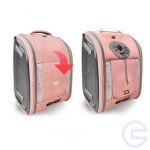 덕우 탱크백 접이식 이동가방 핑크 고양이케이지 애견가방 : 덕우무역