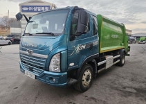 4.9톤 압착 진개차 중고 오토 더센 음식물수거 트럭 매매 : ACE중고화물차