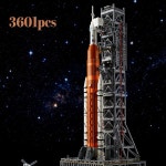 2025년 신형 우주 시리즈 발사 로켓 10341 모델 블록 장난감  교육 테마 DIY  3 : 빅원물류16
