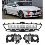전면 중앙 안개등 425i 435i 오른쪽 호환 2013- F36 F33 커버 왼쪽 430i M F32 BMW 그릴 스포츠 1pcs Base Left : 더좋음글로벌